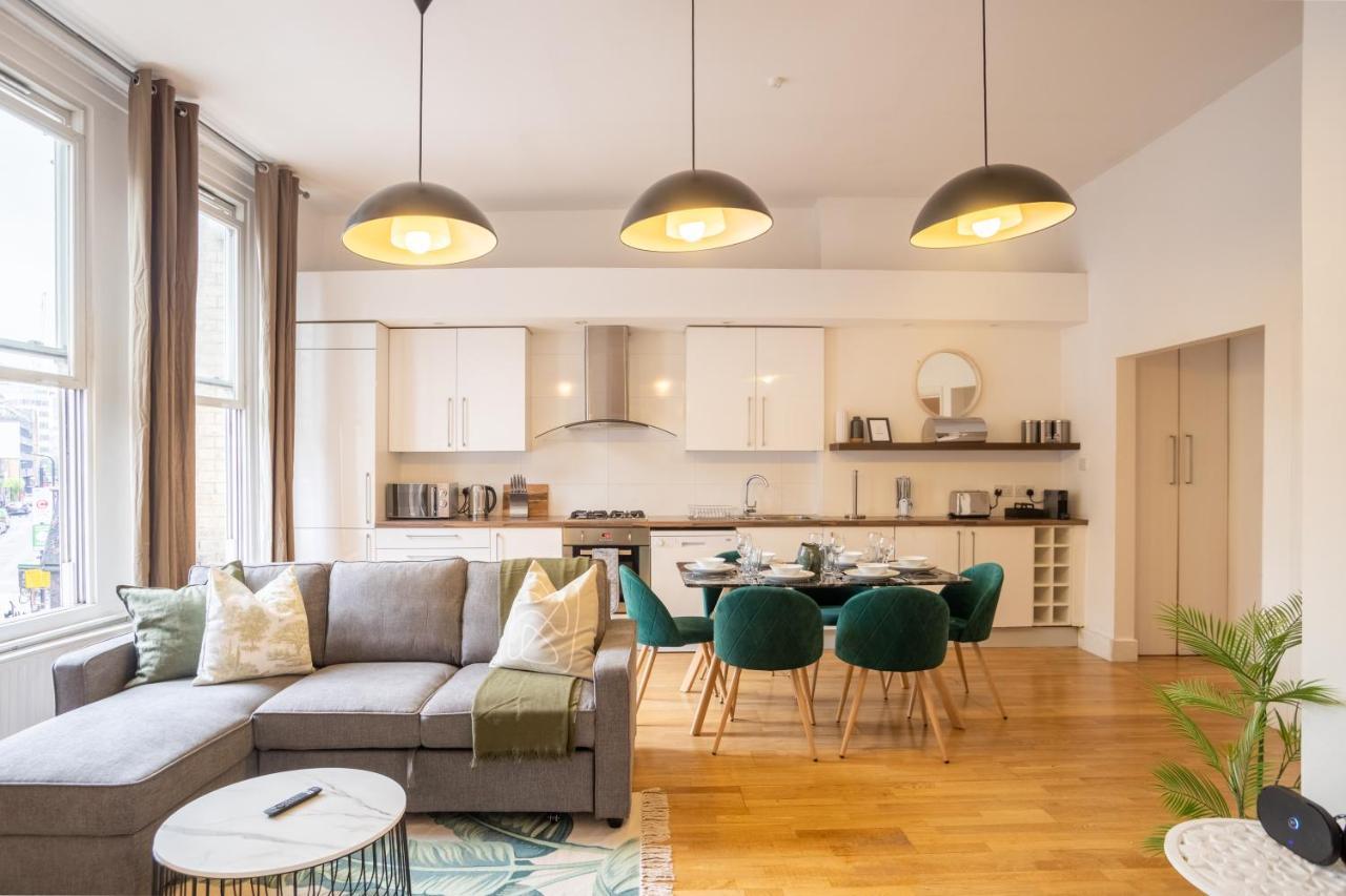 Perfect For Business & Corporate Stays - Three Bed With City View Shoreditch Londres Exterior foto